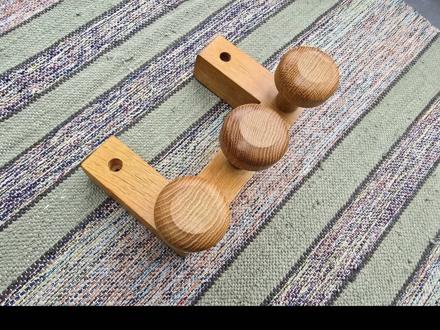 Coat rack with 3 hooks by Guillerme and Chambron