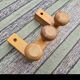 Coat rack with 3 hooks by Guillerme and Chambron