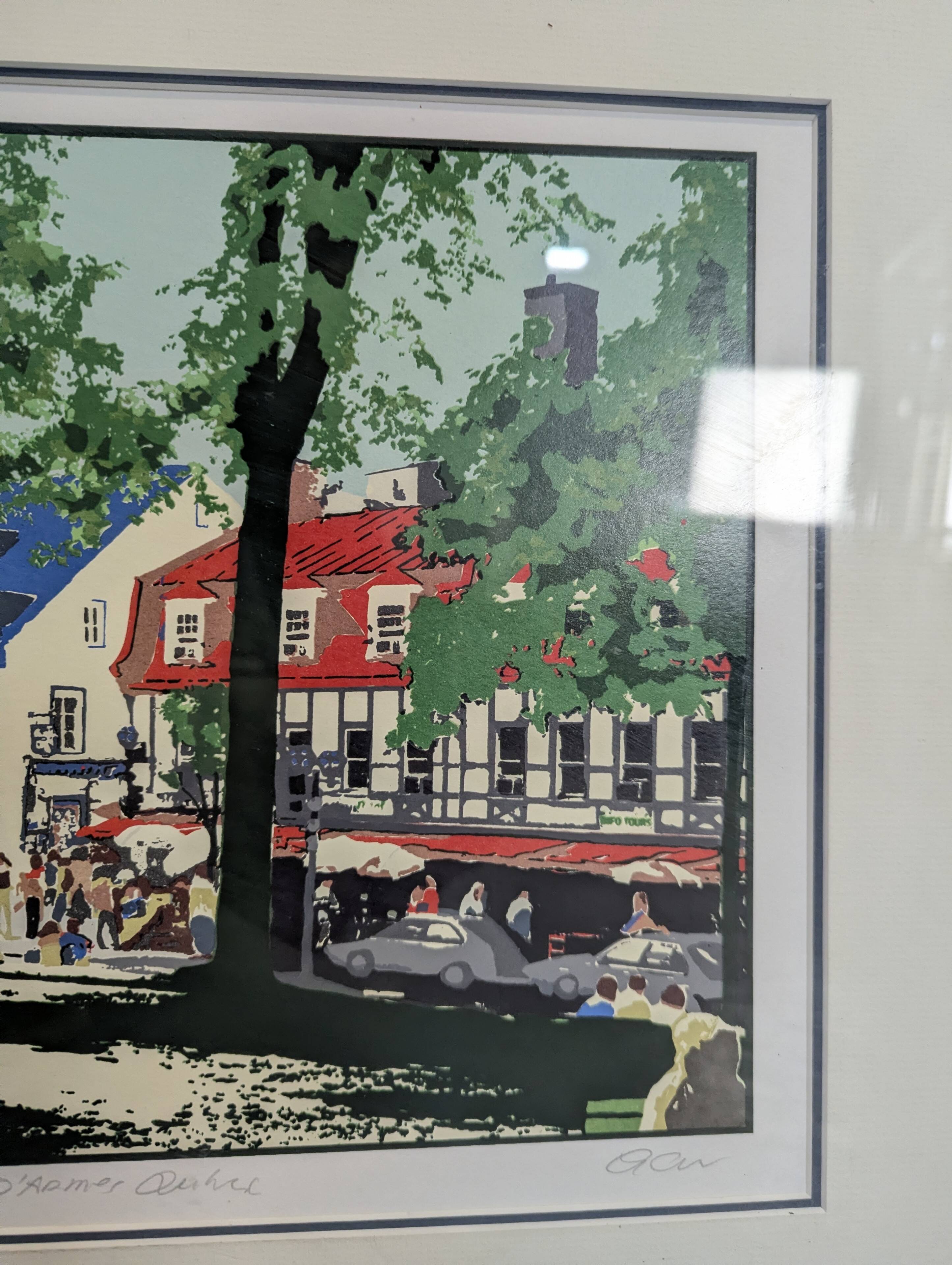 Tableau of Place d'Armes, Quebec