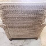 Sofa bed and armchair