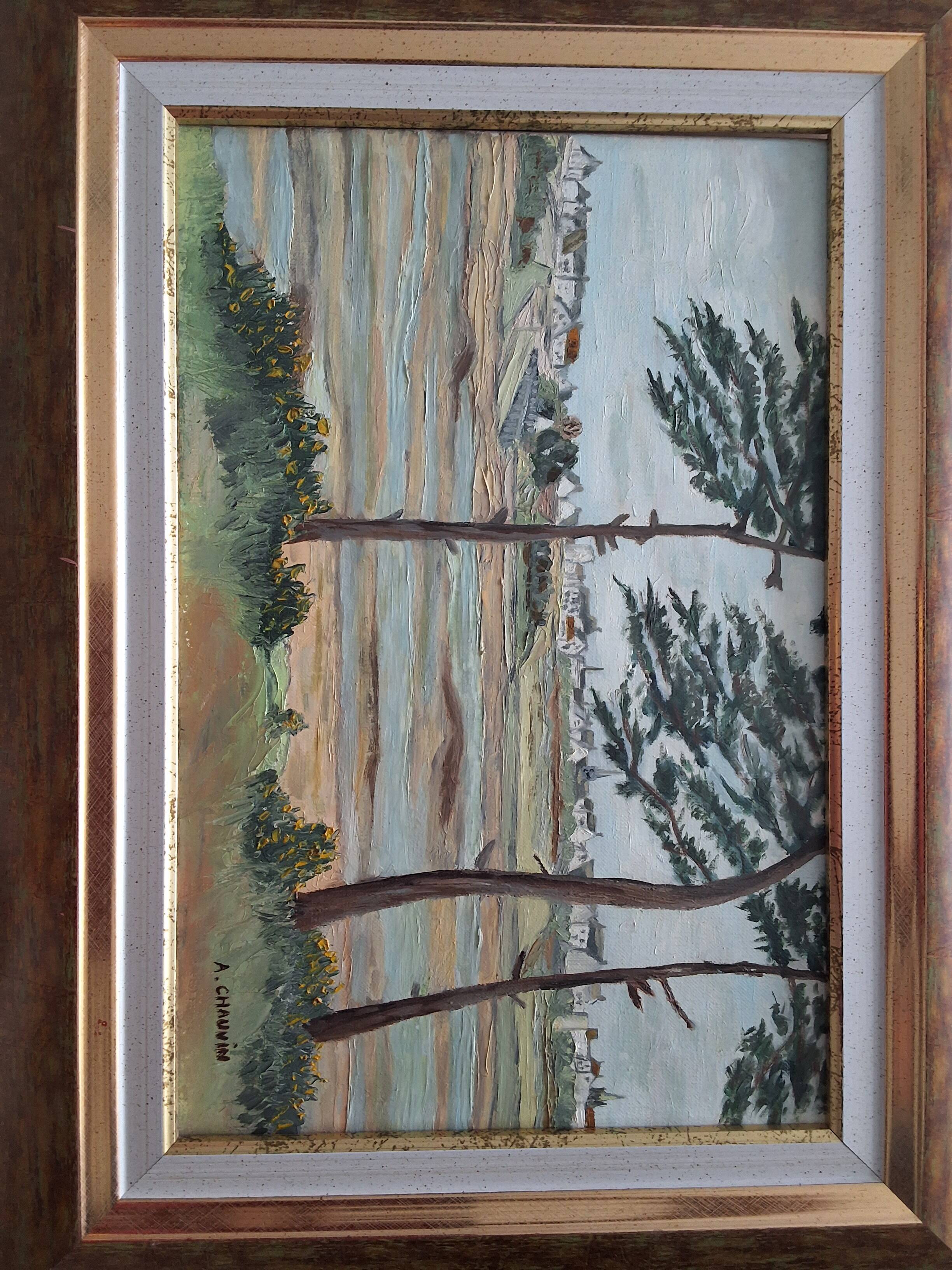 Oil painting on canvas