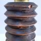 Solid wood lamp base by Charles Dudouyt