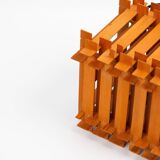 Danish vintage teak lamp from 1970s