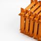 Danish vintage teak lamp from 1970s