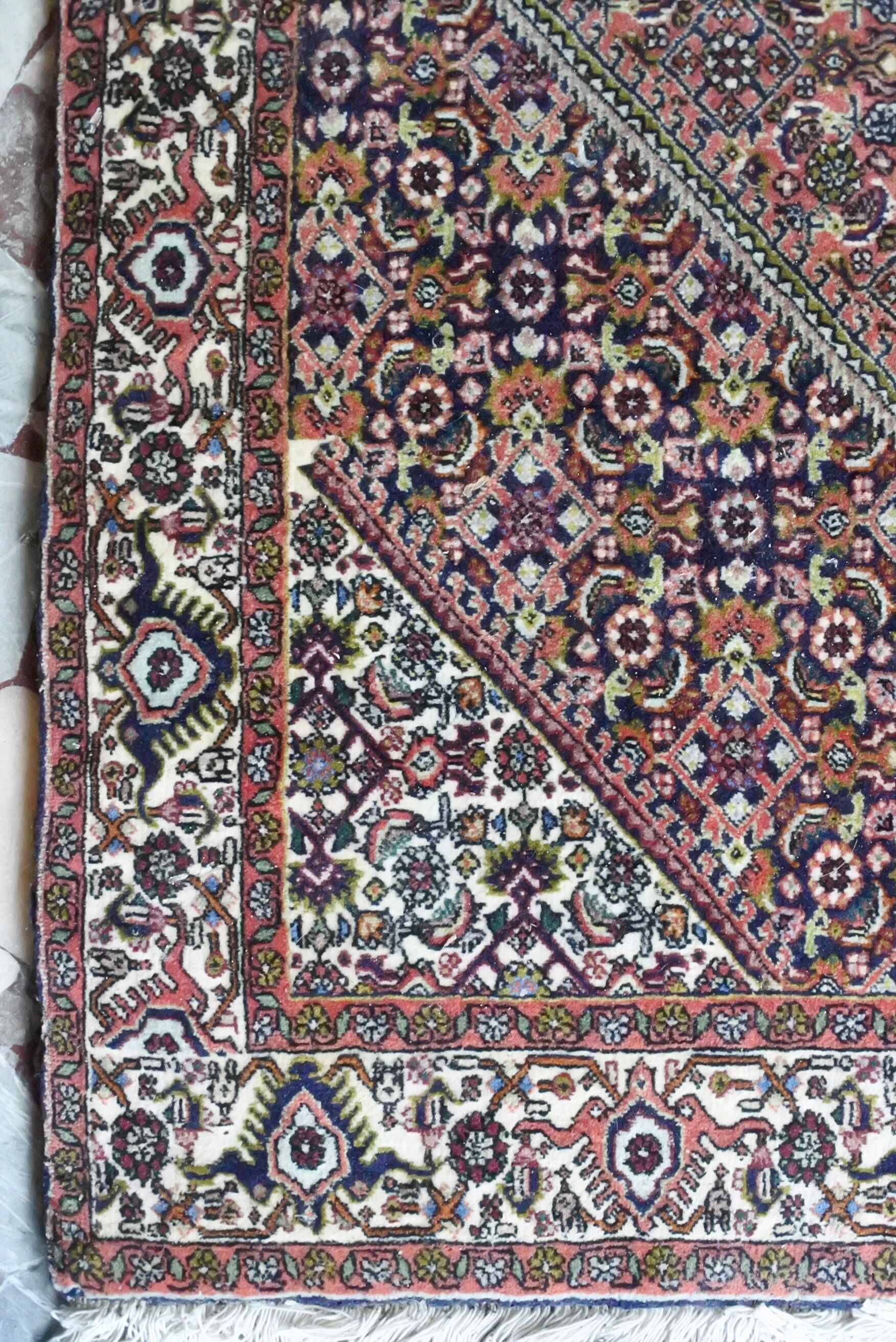 Persian rug Bidjar Vintage 183x112cm