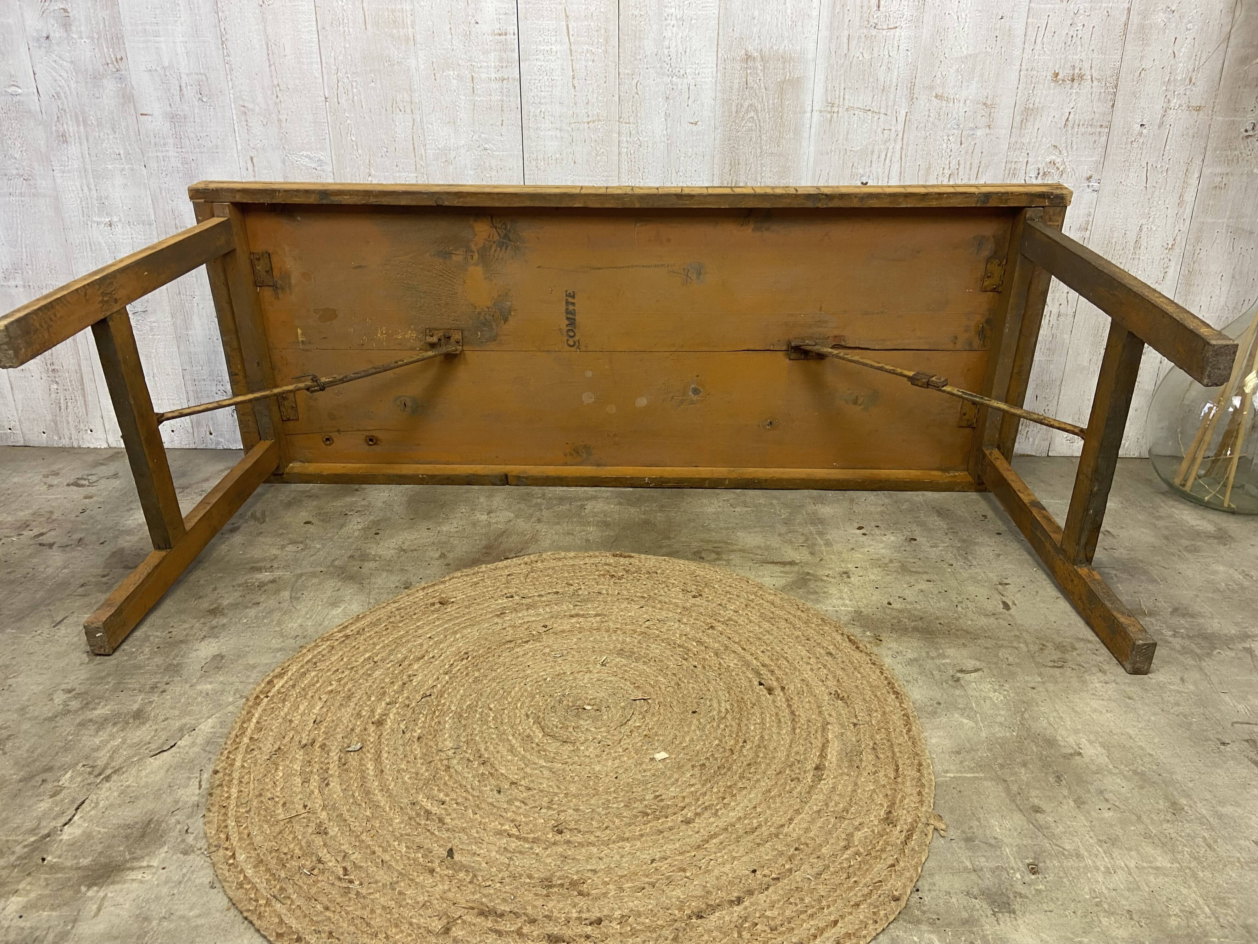 Vintage workshop table