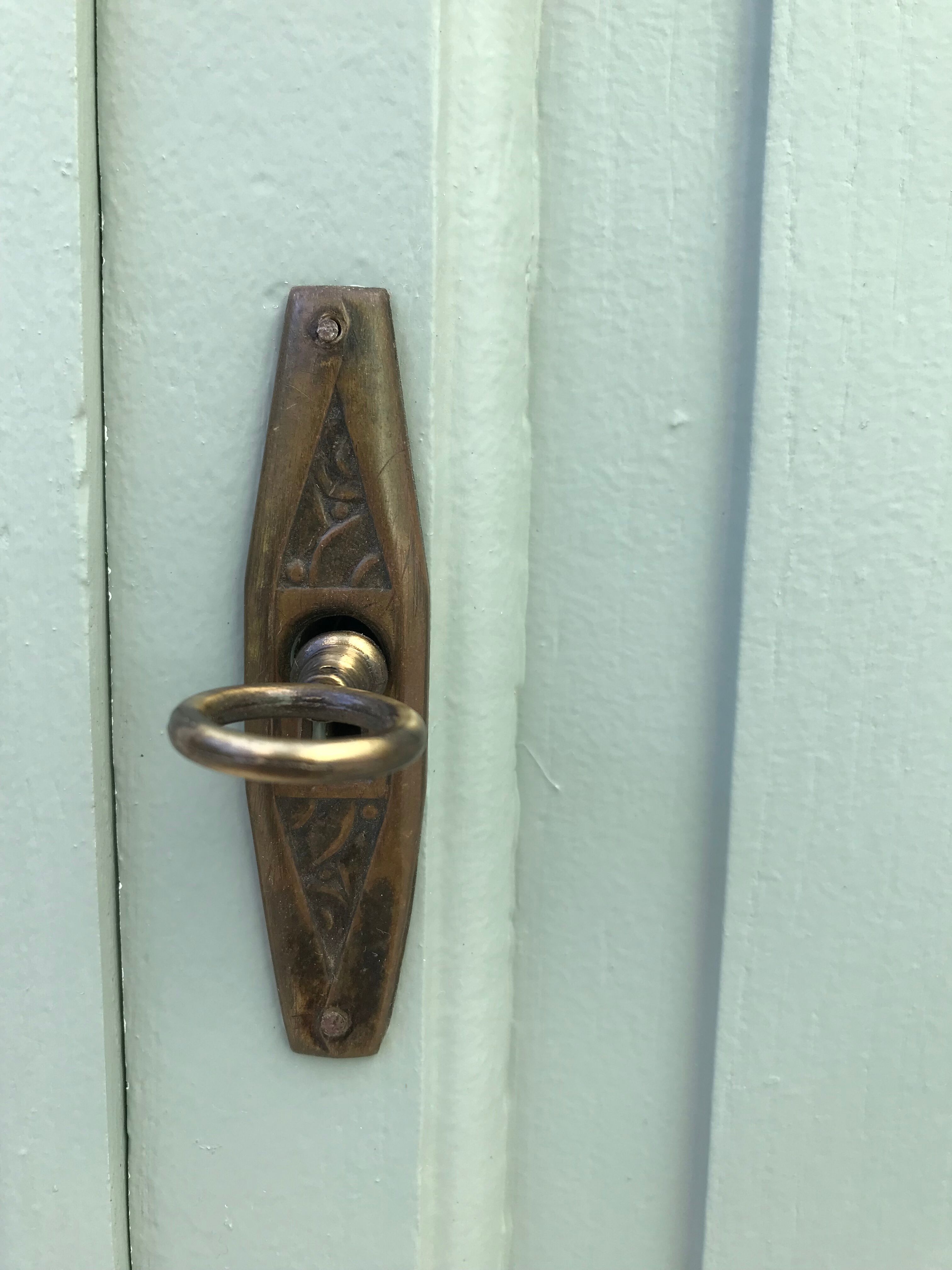 Art Deco sideboard 1 door Almond Green from Ressources