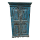 Rajasthani wardrobe in Burmese teak with original patina.