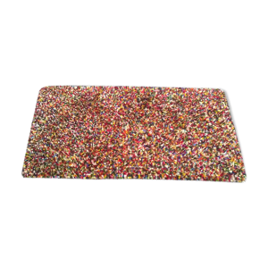 tapis multicolore