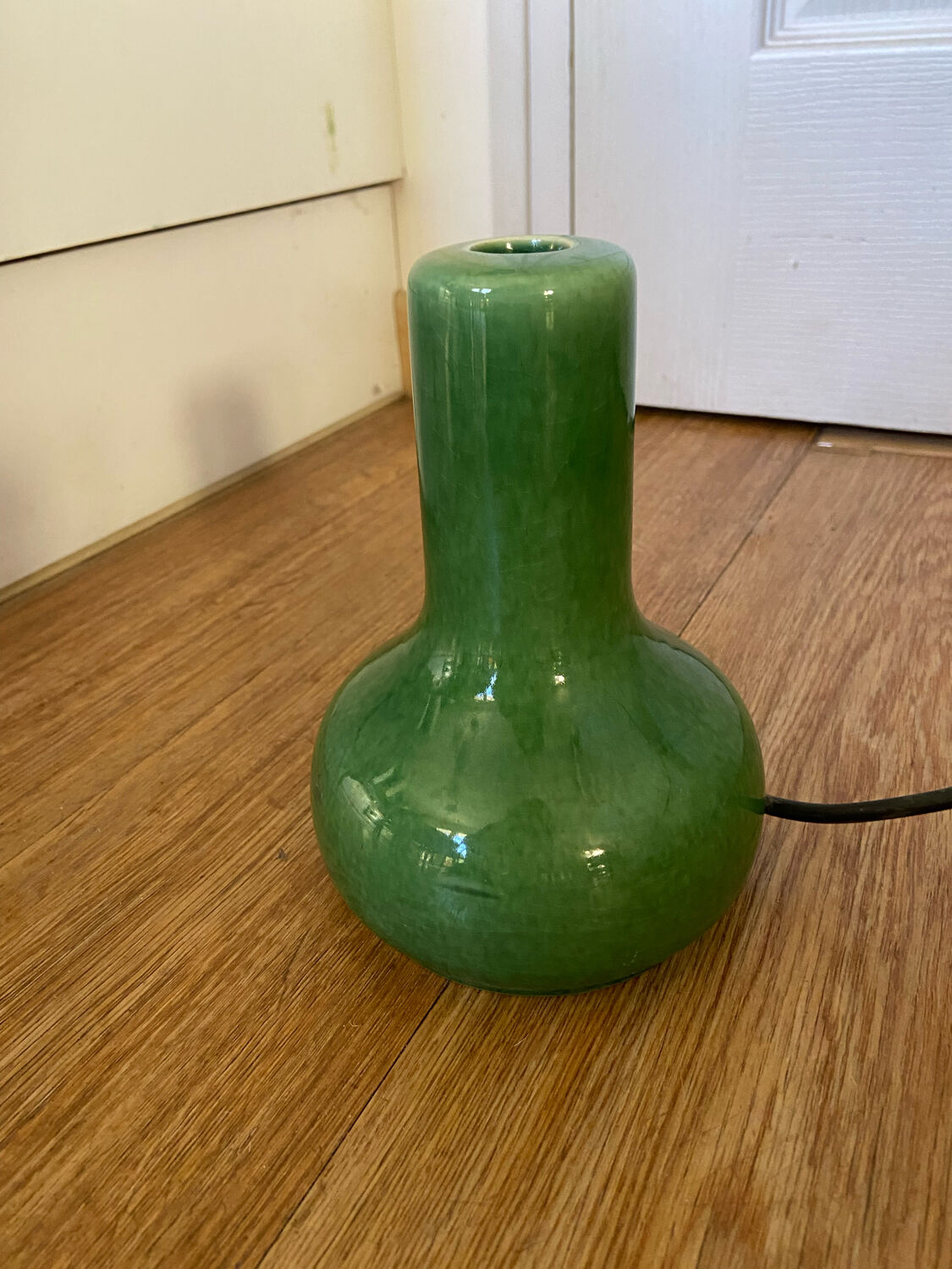 Ceramic lamp west Germany vintage