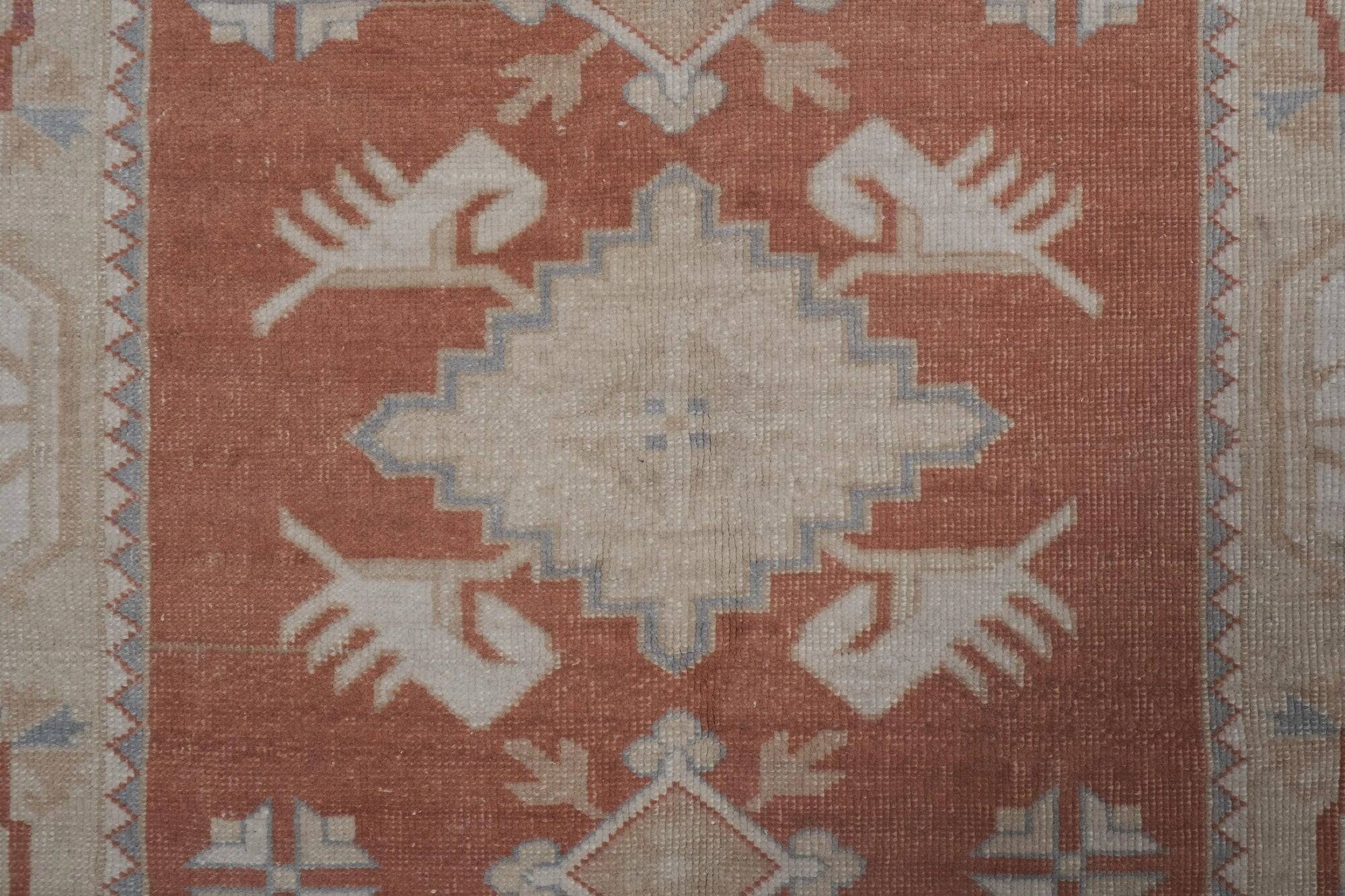 Vintage Turkish rug handmade 199x262 cm