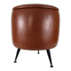Stool in vintage skaï