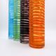 Set of four large spiral vases - Murano glass