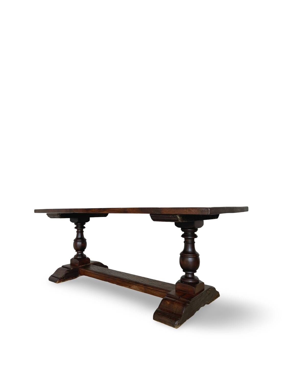 A fine 18th Century French walnut dining table
