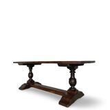 A fine 18th Century French walnut dining table