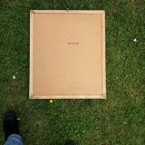 Golden rectangle mirror 65x55cm