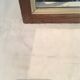 Rectangular wooden mirror 53 x 41 cm