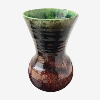Vase céramique accolay 1960