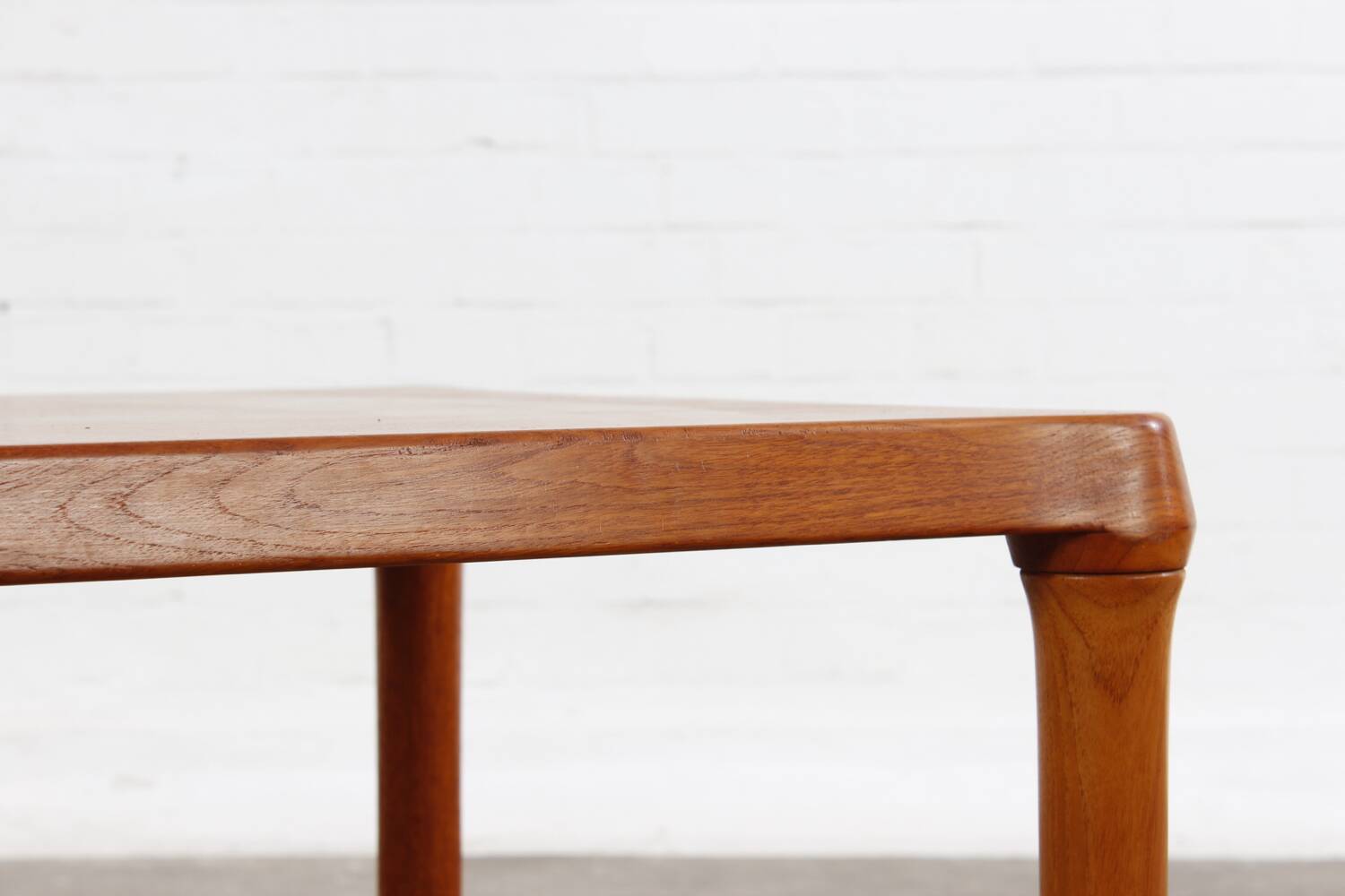 Dänischer Teakholz Coffeetable John Bone GUDME Vintage Couchtisch