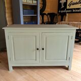 Renovated solid wood sideboard