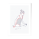 Illustration A4 naiade no. 1/8 bretagne baigneuse mer
