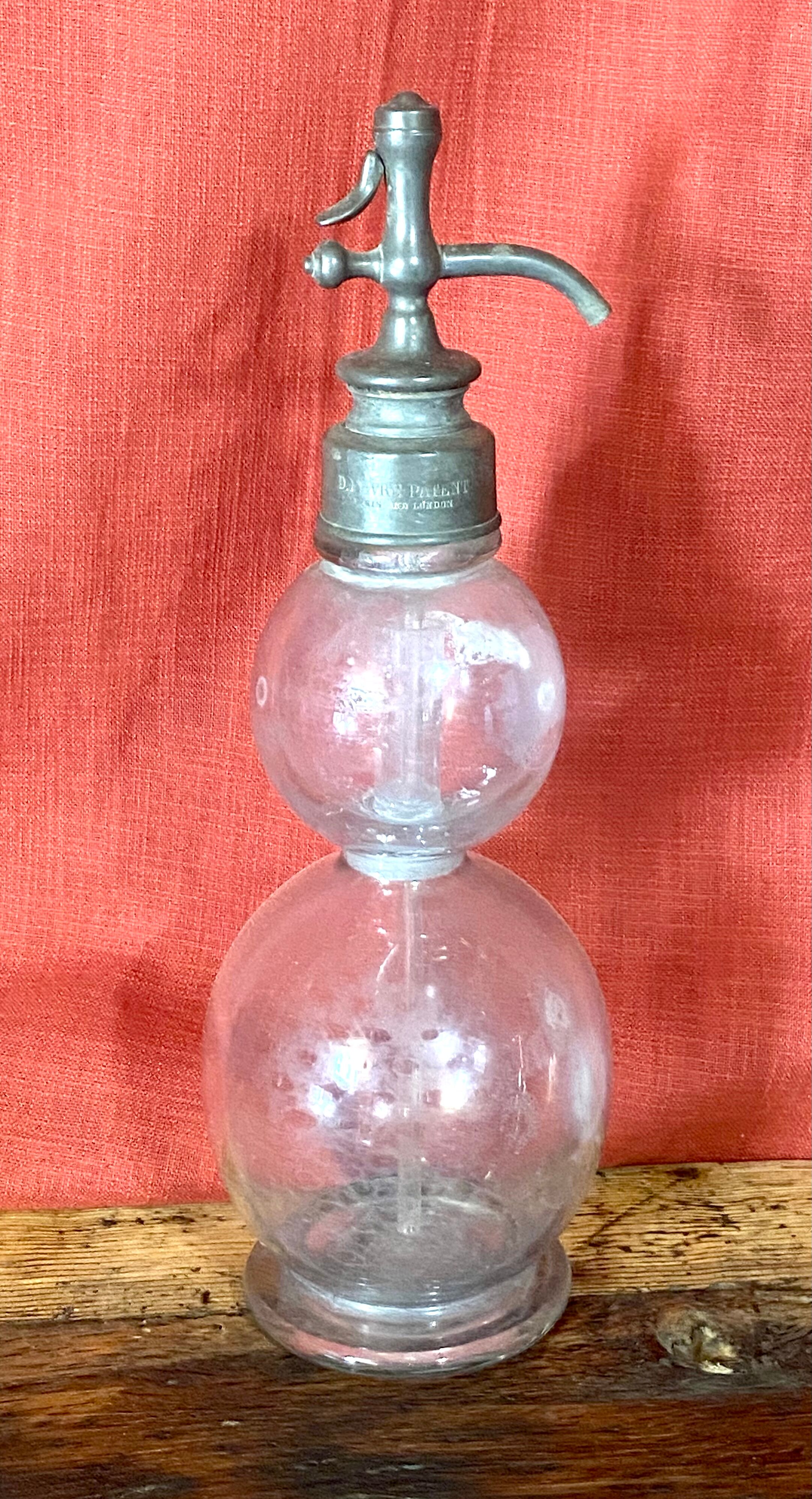 Double seltz water siphon