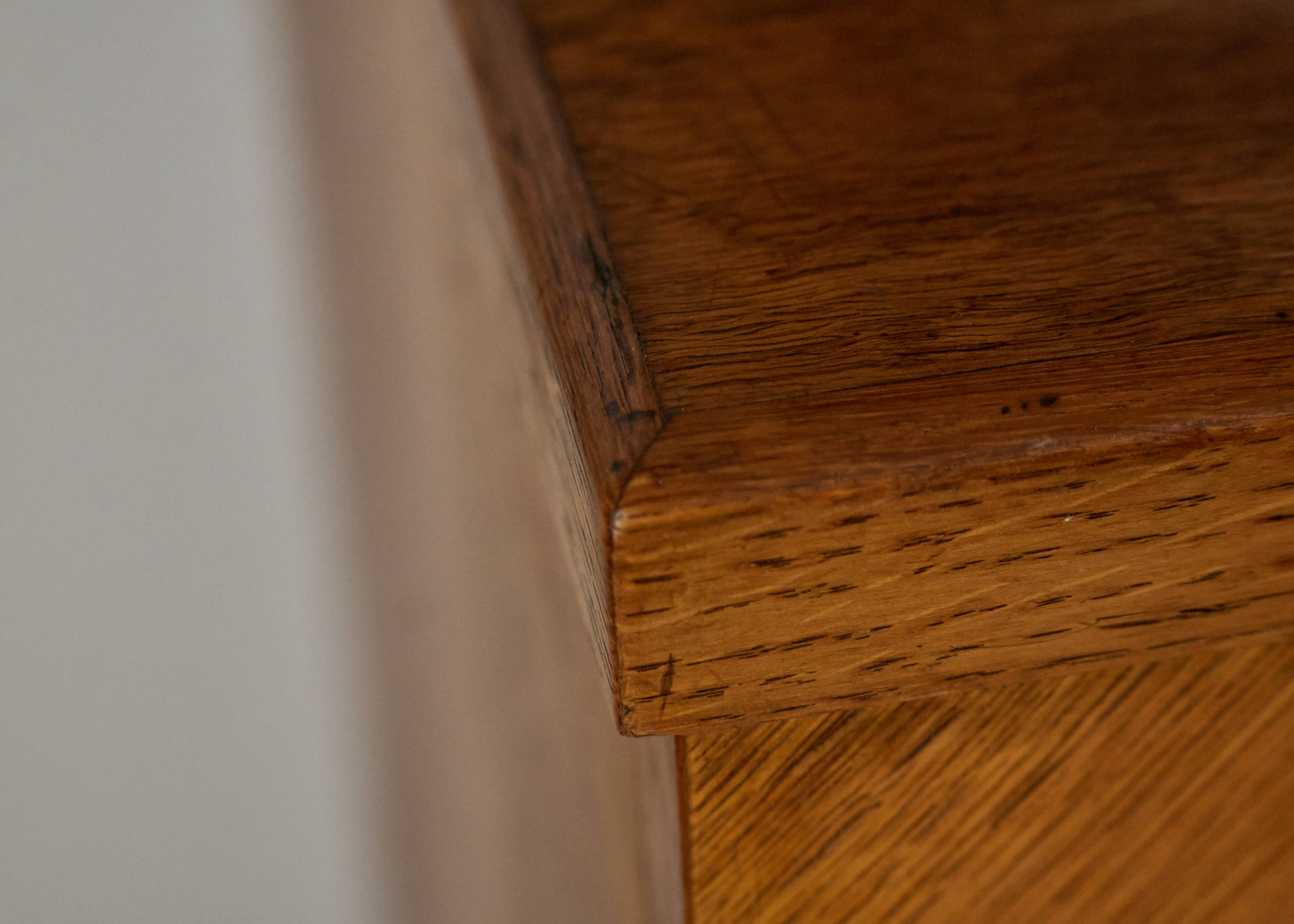 Vintage Wooden Credenza, 1930s, Czechoslovakia