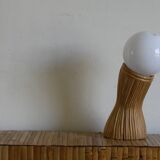 Lampe de table moderne du milieu du siècle en forme de crayon Space Age