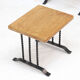 Tables gigognes brutalistes rustiques vintage