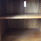 Small solid oak sideboard
