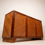 Vivai del Sud rattan sideboard, 1970