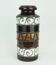 Scheurich mid century ceramic vase fat lava brown ochre white model 517-30