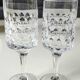Lot 7 x Verres à vin. Peill & Putzler. Modèle Granada. En cristal.