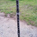 Brutalist iron lamppost of the 1960s