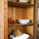Glazed art deco cabinet