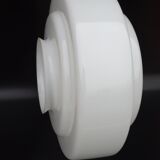 Large French Vintage Retro White Glass Pendant Ceiling Light Shade 5215