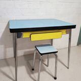 Two-tone formica table