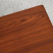 Midcentury Danish smaller dining table in teak by Christian Linneberg 1960s