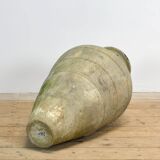 Large Turkish stone olive oil jar