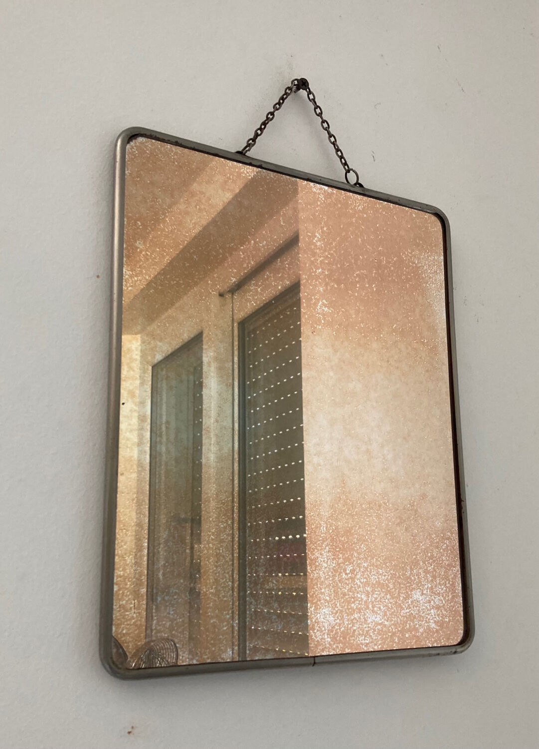 Barber mirror Art Deco early twentieth century