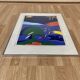 Duo de lithographies design scandinave "bent karl jakobsen".