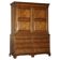 Antique Sheraton wardrobe from around 1800 with drawers - George III