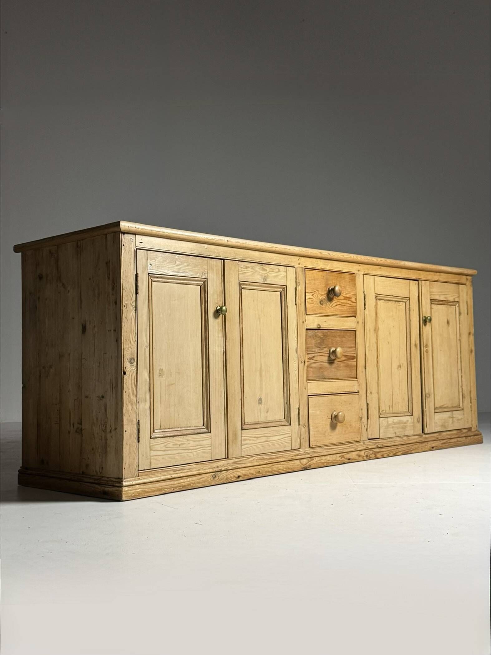 English pine sideboard 19th century