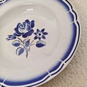 Ancienne Assiette Creuse Badonviller Vintage