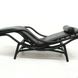 Rattan Chaise Longue, 1980s