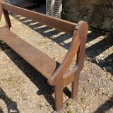 Old church pew