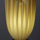 Large floor lamp Georgia Jacob model Athena France 1980s