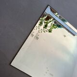 Bevelled full-length mirror, antique 45x141cm