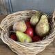 Small woven wicker basket