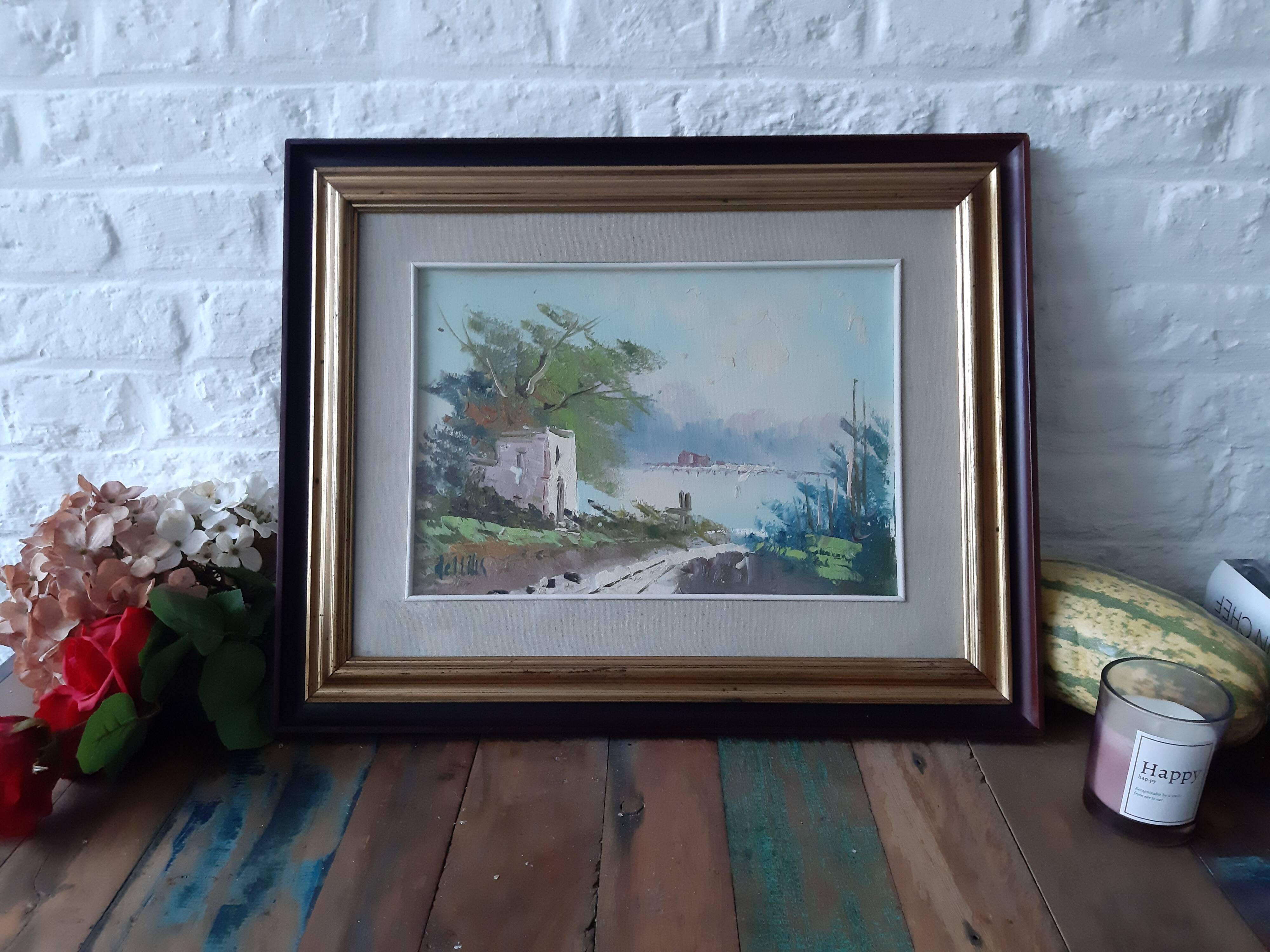 View of Venice, signed G. de Lillis mid-20th century